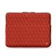 Capa em pele para Macbook Air 13,3" - Griffe 3 - Papaye - Couture ( Pantone 180C ) 