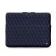 Housse cuir pour Macbook Air 13,3" - Griffe 3 - Cobalt - Couture ( Pantone 2766C ) 