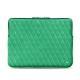 Housse cuir pour Macbook Air 13,3" - Griffe 3 - Menthe vintage - Couture