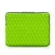 Schitzhülle aus Leder für Macbook Air 13,3" - Griffe 3 - Vert fluo - Couture