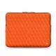 Schitzhülle aus Leder für Macbook Air 13,3" - Griffe 3 - Orange fluo - Couture