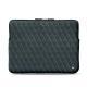 Macbook Air 13,3インチ用のレザーケース - Griffe 3 - Blu marino - Couture