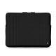 Schitzhülle aus Leder für Macbook Air 13,3" - Griffe 3 - Abaca nero