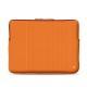 Macbook Air 13,3インチ用のレザーケース - Griffe 3 - Abaca arancio