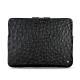 Macbook Air 13,3インチ用のレザーケース - Griffe 3 - Autruche nero