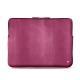 Funda de cuero para Macbook Air 13,3" - Griffe 3 - Serpent ciclamino