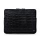 Leather case for 13,3" Macbook Air - Griffe 3 - Crocodile nero
