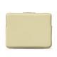 Schitzhülle aus Leder für Macbook Air 13,3" - Griffe 3 - Beige PU