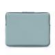 Schitzhülle aus Leder für Macbook Air 13,3" - Griffe 3 - Bleu Ciel PU
