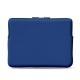 Schitzhülle aus Leder für Macbook Air 13,3" - Griffe 3 - Bleu Océan PU