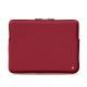 Macbook Air 13,3インチ用のレザーケース - Griffe 3 - Rouge passion