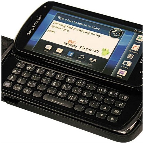                                                         Sony Ericsson Xperia Pro  leather case
                                                      
