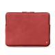 MacbookPro13インチ用のレザーケース - Griffe 3 - Cerise vintage ( Pantone 185C ) 