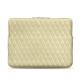 Capa em pele para Macbook Pro 13" - Griffe 3 - Beige - Couture ( Nappa - Pantone 7502C ) 