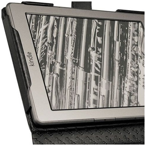                                                         Housse cuir Amazon Kindle 4 
                                                      