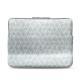 Funda de cuero para Macbook Pro 13" - Griffe 3 - Platinium - Couture