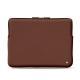 MacbookPro13インチ用のレザーケース - Griffe 3 - Marron délicat