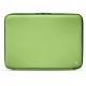 Funda de piel para ordenador portatil 17' - Griffe 2 - Vert olive ( Nappa - Pantone 578U ) 