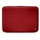 Funda de piel para ordenador portatil 17' - Griffe 2 - Rouge ( Nappa - Pantone 199C ) 