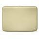 17 인치 휴대용 퍼스널 컴퓨터를위한 가죽 케이스 - Griffe 2 - Beige ( Nappa - Pantone 7502C ) 