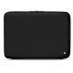 Funda de piel para ordenador portatil 17' - Griffe 2 - Ebène ( Sleek P C12 - Black ) 