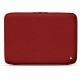 Funda de piel para ordenador portatil 17' - Griffe 2 - Tomate ( Pantone 187C ) 
