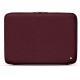 Funda de piel para ordenador portatil 17' - Griffe 2 - Lie de vin ( Pantone 5115C ) 