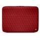 ノートPC、17インチ用レザーケース - Griffe 2 - Rouge - Couture ( Nappa - Pantone 199C ) 