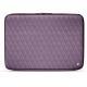 Notebook-Lederschutzhülle 17' - Griffe 2 - Lilas - Couture ( Nappa - Pantone 2645U ) 
