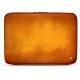 Notebook-Lederschutzhülle 17' - Griffe 2 - Orange Patine