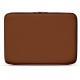Leather sleeve for 17' laptop - Griffe 2 - Marron PU