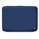 Funda de piel para ordenador portatil 17' - Griffe 2 - Bleu frisson