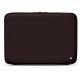 Funda de piel para ordenador portatil 17' - Griffe 2 - Marron envoûtant