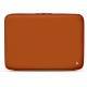 Notebook-Lederschutzhülle 17' - Griffe 2 - Orange vibrant