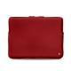 Housse cuir pour Macbook 12" - Griffe 3 - Rouge ( Nappa - Pantone 199C ) 