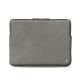 12 인치 Macbook 가죽 케이스 - Griffe 3 - Acier vintage ( Pantone 403C ) 