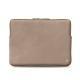 Schitzhülle aus Leder für MacBook 12" - Griffe 3 - Taupe vintage ( Pantone 7530C ) 