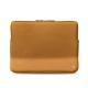 Housse cuir pour Macbook 12" - Griffe 3 - Or Maïa ( Pantone 871C ) 