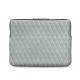 Macbook 12 寸真皮电脑保护套 - Griffe 3 - Gris - Couture ( Nappa - Pantone W428C ) 