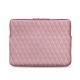 Funda de cuero para Macbook 12" - Griffe 3 - Rose - Couture ( Nappa - Pantone 2365C ) 