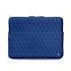 Funda de cuero para Macbook 12" - Griffe 3 - Bleu océan - Couture ( Nappa - Pantone 293C ) 