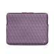 Funda de cuero para Macbook 12" - Griffe 3 - Lilas - Couture ( Nappa - Pantone 2645U ) 