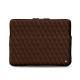 12 인치 Macbook 가죽 케이스 - Griffe 3 - Châtaigne - Couture ( Pantone 476C ) 