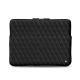 Custodia in pelle per Apple Macbook 12" - Griffe 3 - Ebène - Couture ( Sleek P C12 - Black ) 