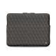 12 인치 Macbook 가죽 케이스 - Griffe 3 - Anthracite - Couture ( Pantone 424C ) 