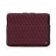 12 인치 Macbook 가죽 케이스 - Griffe 3 - Lie de vin - Couture ( Pantone 5115C ) 