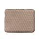 Macbook12インチ用のレザーケース - Griffe 3 - Taupe vintage - Couture