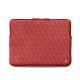 Housse cuir pour Macbook 12" - Griffe 3 - Cerise vintage - Couture