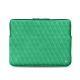 Housse cuir pour Macbook 12" - Griffe 3 - Menthe vintage - Couture