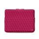 Custodia in pelle per Apple Macbook 12" - Griffe 3 - Rose fluo - Couture